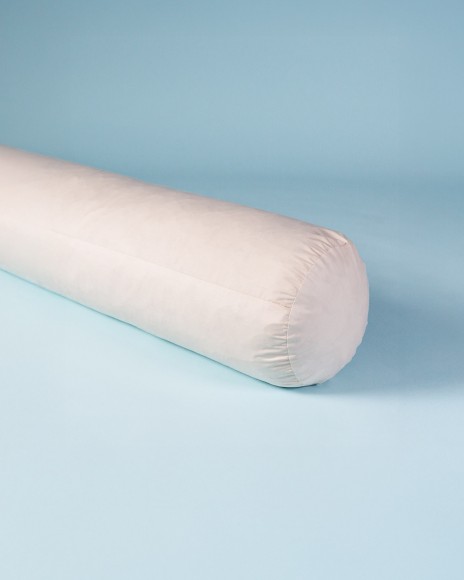 Traversin Authentique percale & garnissage plumes de canard