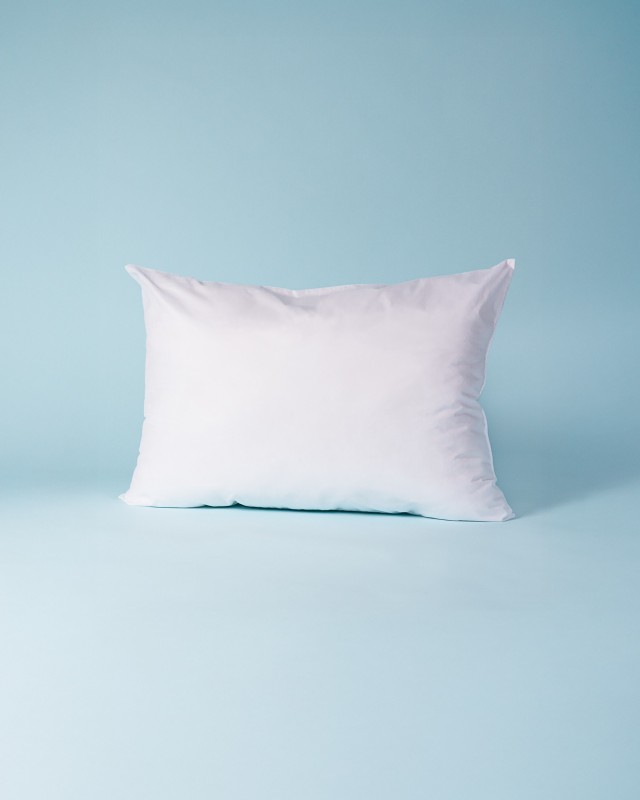 Oreiller Douceur microfibre & garnissage fibre siliconée régénérée