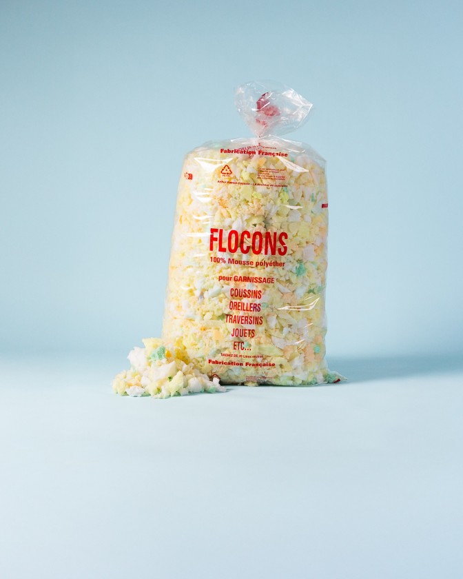 Flocons de mousse
