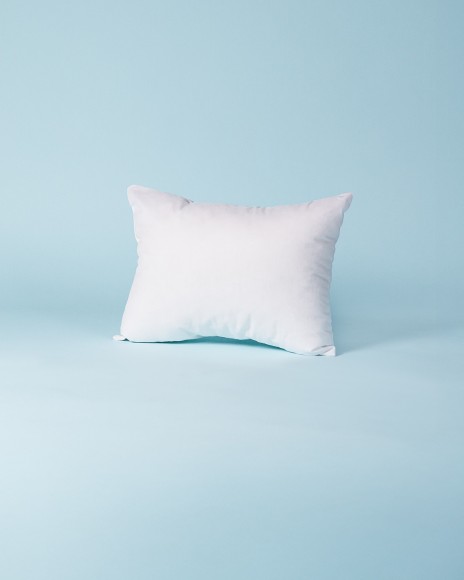 Coussin 100% coton & fibre Confort Luxe