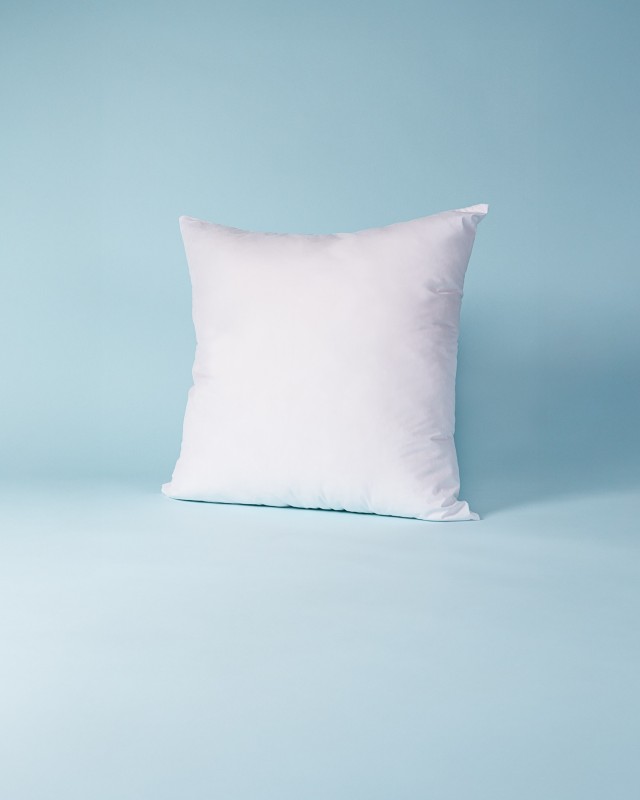 Coussin microfibre & garnissage fibre siliconée neuve