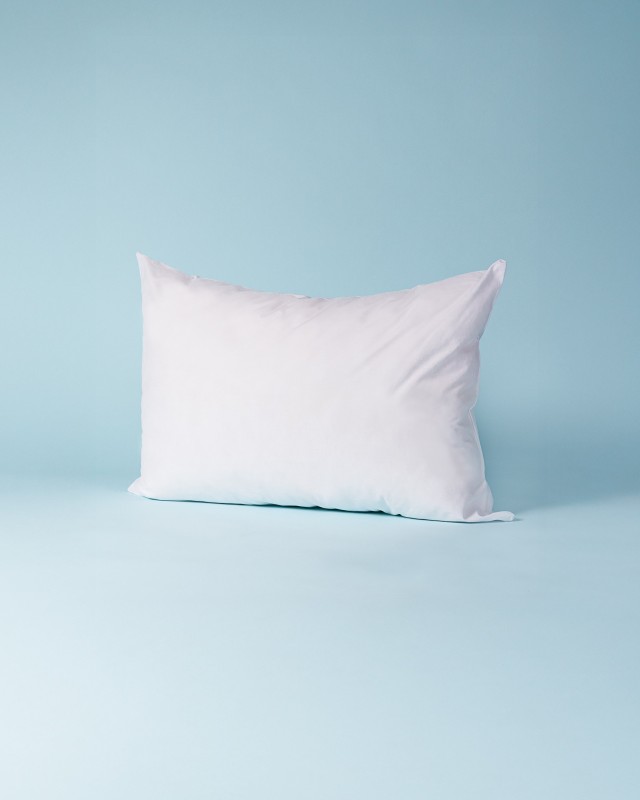 Oreiller Éco polycoton & garnissage fibre siliconée | L'Atelier d'Arthur